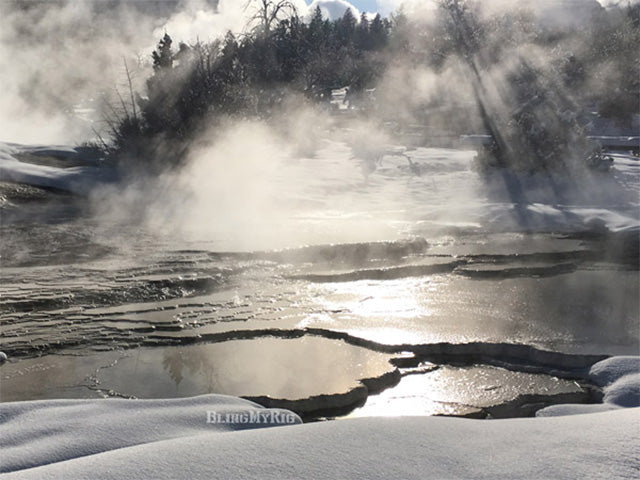 Mammoth Hot Springs & Terraces