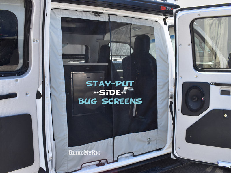 Stay-Put Insect Bug Screens